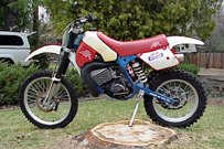 ATK 406 Rotax powered 2-stroke, WP forks and shock.....