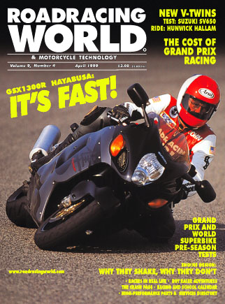 The April 1999 issue of Roadracing World