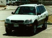 The completed Toyota