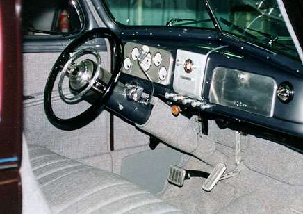 Impressive dash and driver area