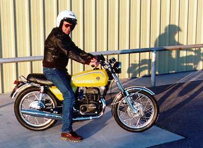 Getting ready to ride