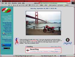 DUCATI enthusiast web site "Bevel Heaven"