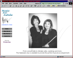 Music For Awhile (Musical duet in Seattle, Washington)